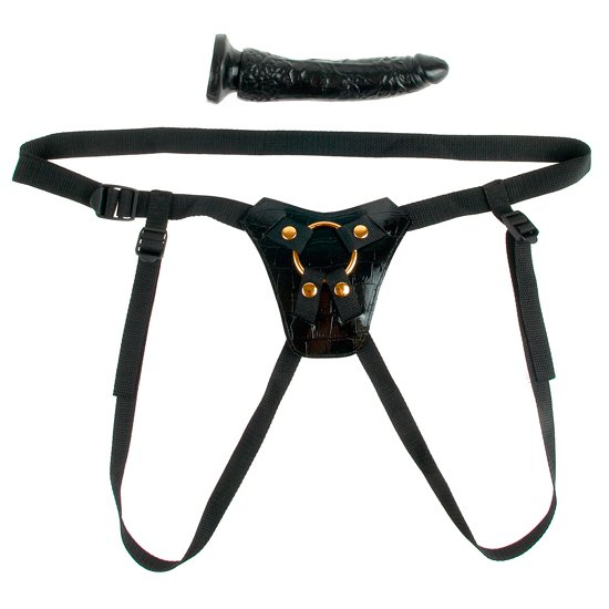 Harness sagt Fetisch Fantasie Gold