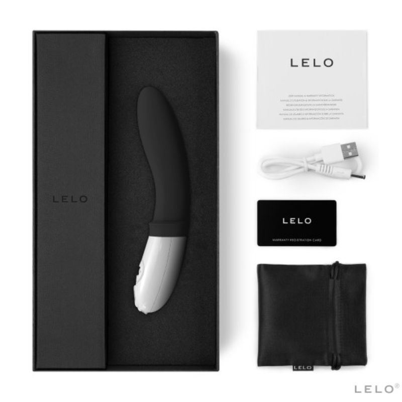 Intensiver schwarzer Lelo Vibrator