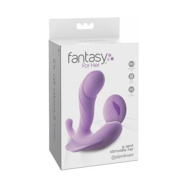 G-Punkt-Vibrator Pipedream Fantasy For Her mit Fernbedienung