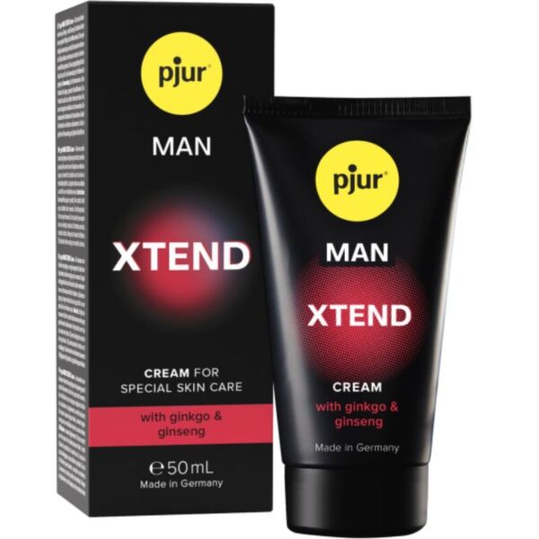 Flasche pjur MAN XTEND Cream Peniscreme mit 50 ml