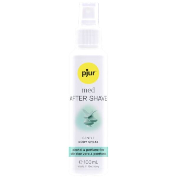 Sprühflasche pjur med After Shave mit 100 ml
