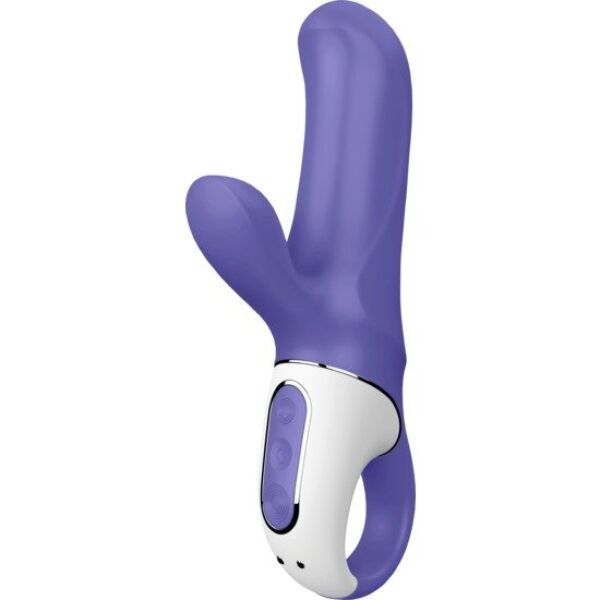 Rabbit-Vibrator Satisfyer Magic Bunny mit gebogenem Schaft und Arm für die Klitoris