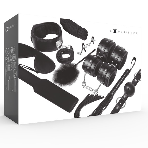 Experience BDSM Fetish Kit mit seinem Bondage-Zubehör
