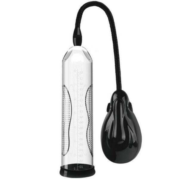 Penispumpe Pretty Love Alexander mit transparentem Zylinder und Skala