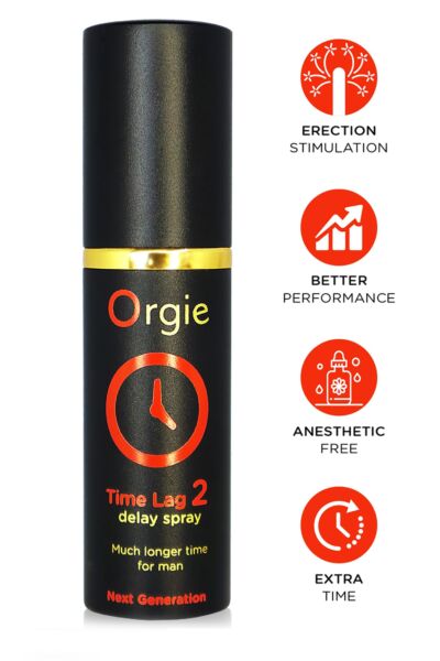 Verzögerungsspray Orgie Time Lag 2 in der 10-ml-Aluminiumflasche