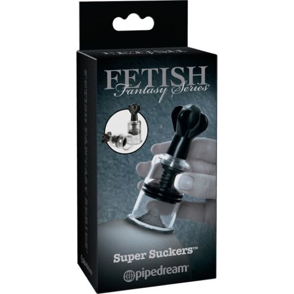 Nippelsauger Fetish Fantasy Super Nipple Sucker mit durchsichtigem Zylinder und Saugregler