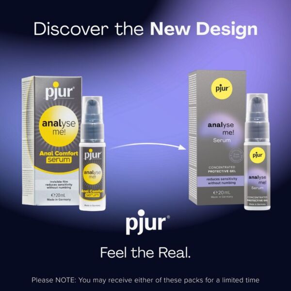 20-ml-Flakon des pjur analyse me! Anal-Serums