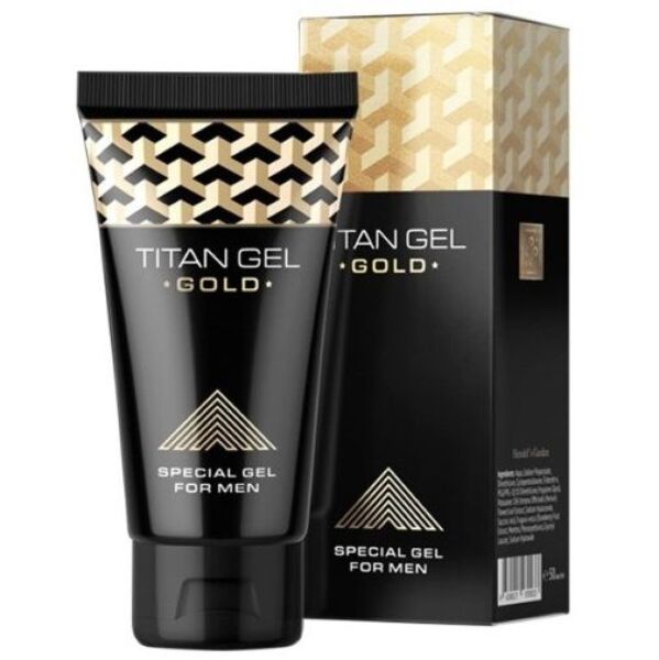 Verpackung von Titan Gel Gold, 50 ml