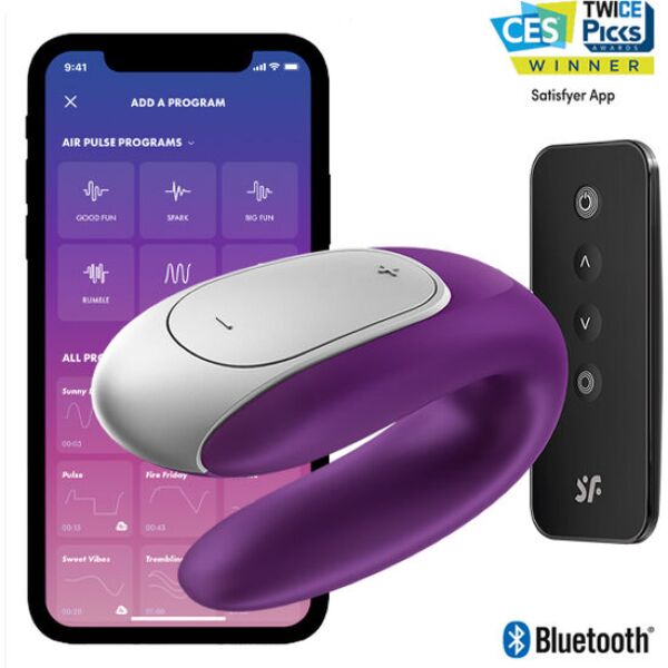 Partnervibrator Satisfyer Double Fun in U-Form