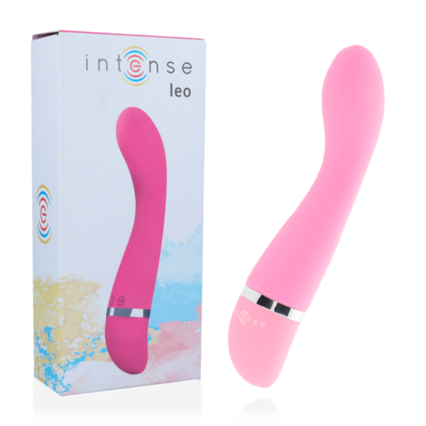 Vibrator Intense Leo aus Silikon, in Rosa und Lila