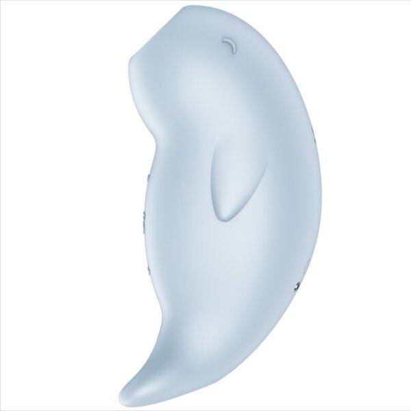 Klitoris-Sauger Satisfyer Seal You Soon in Hellblau, in Form eines Meerestiers