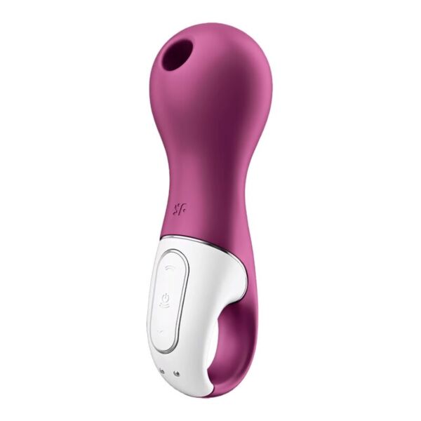 Klitoris-Sauger Satisfyer Lucky Libra in Lila, mit Haltering