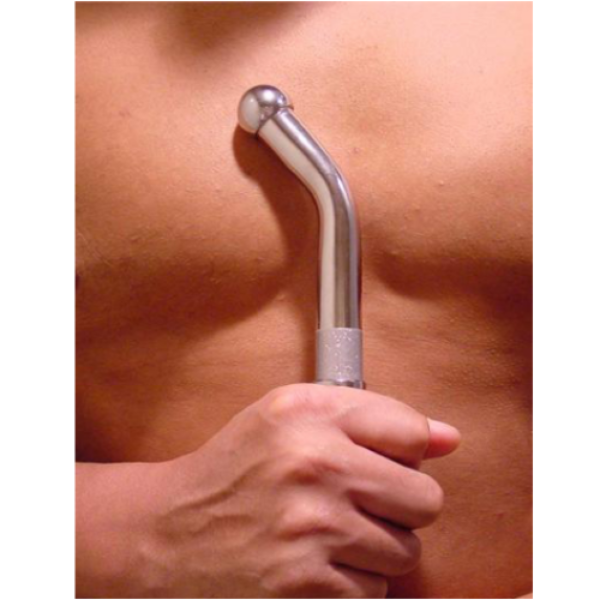 Intimdusche Metal Hard G-Spot 20,1 cm aus Metall für die Scheidenspülung