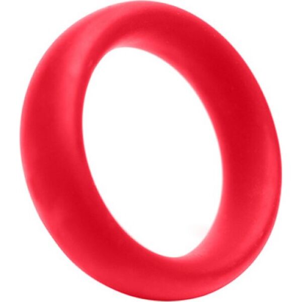 Penisring Tantus Medio Cockring aus rotem Silikon