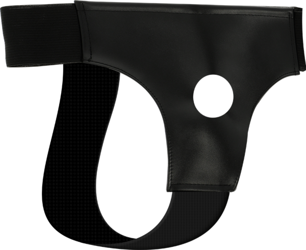 Hohler Strap-on Darkness, Slip mit Loch für Dildo