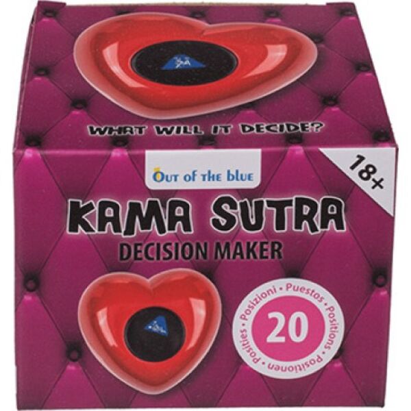 Kamasutra Entscheidungsball von Out Of The Blue in Form eines roten Herzens