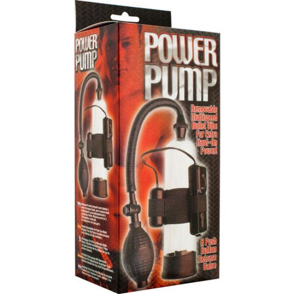 Penispumpe Seven Creations mit Vibrator, Dichtung und Geschwindigkeitsregler