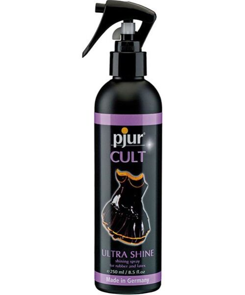 Pjur Cult Ultra Shine 250 ml, Latex-Glanzspray für Latex- und Gummikleidung