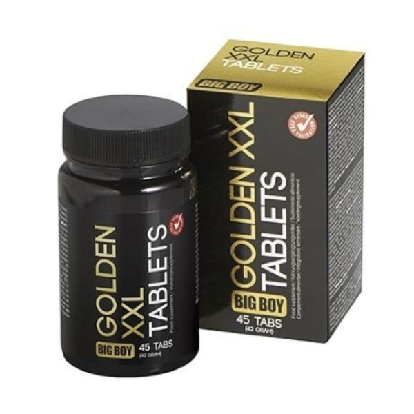 Packung der Cobeco Big Boy Golden XXL Kapseln