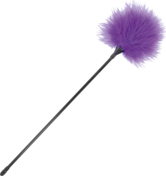 Federkitzler Darkness, 42 cm, mit Griff