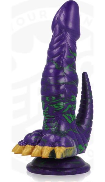 Dildo Epic Crocotta Mystic Aurora mit Basis