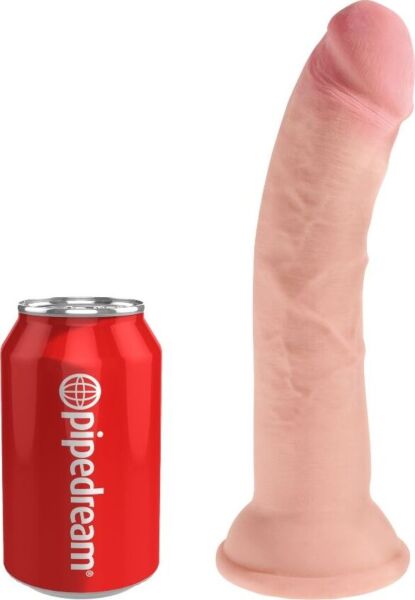Realistischer Dildo Pipedream King Cock Plus mit 21,6 cm und Saugnapf an der Basis
