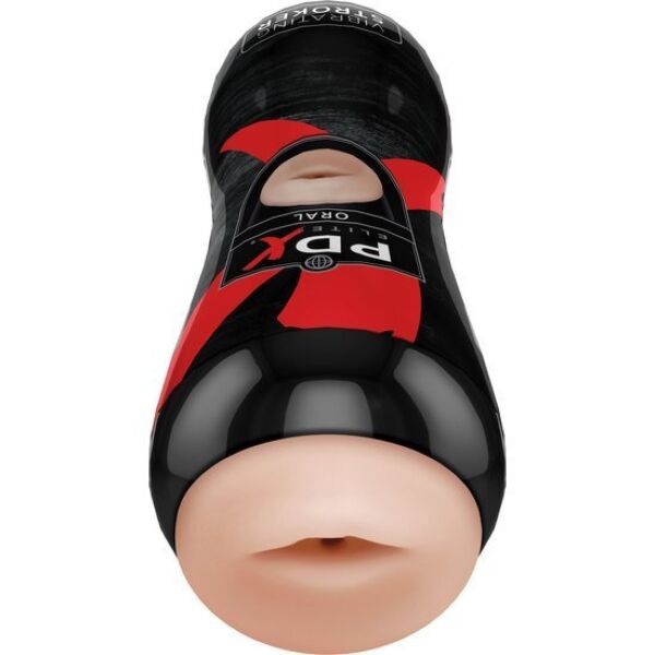 Masturbator in Mundform Pipedream PDX Elite Boca mit Vibration