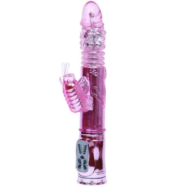 Rabbit-Vibrator Baile Rabbit Throbbing Butterfly mit seinem Arm für die Klitoris