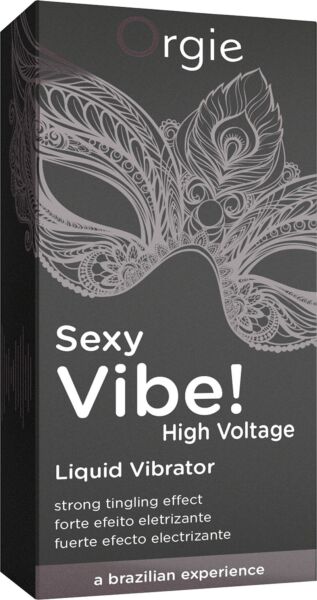 Airless-Spender mit 15 ml Orgie Sexy Vibe High Voltage Stimulationsgel