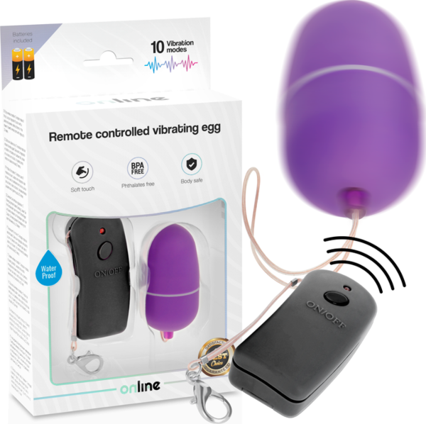 Vibro-Ei Online mit Fernbedienung
