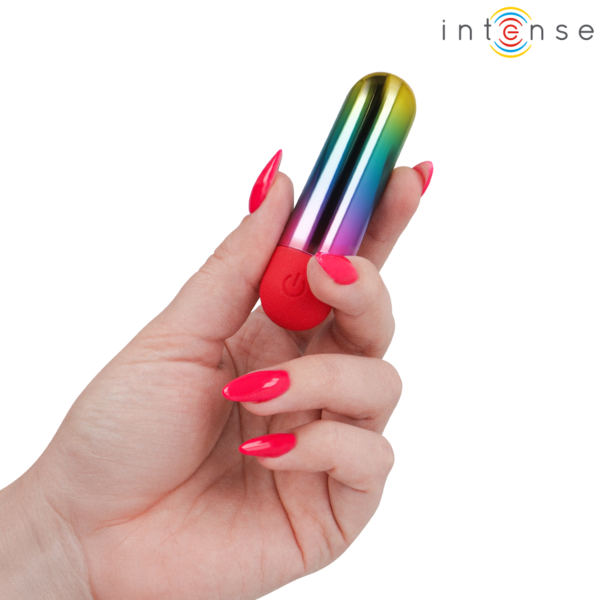 Bullet-Vibrator Intense Debbie Rainbow in bunten Regenbogenfarben