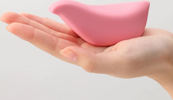 Vibrator iroha+ Tori Nadeshiko Colour in Rosa und Vogelform