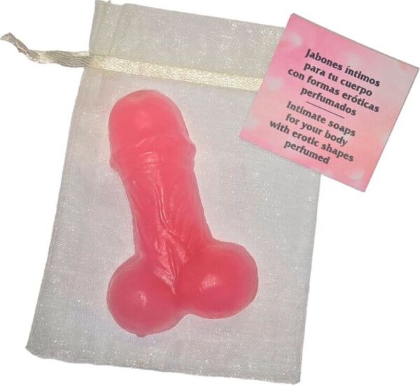 Seife Diablo Picante in Rosa in Penisform