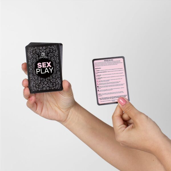 Erotik-Kartenspiel Secret Play Sex Play FR/PT mit Verpackung