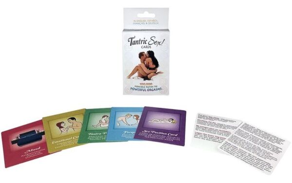 Kartenspiel Kheper Games Tantric Sex mit Schachtel und einigen Karten