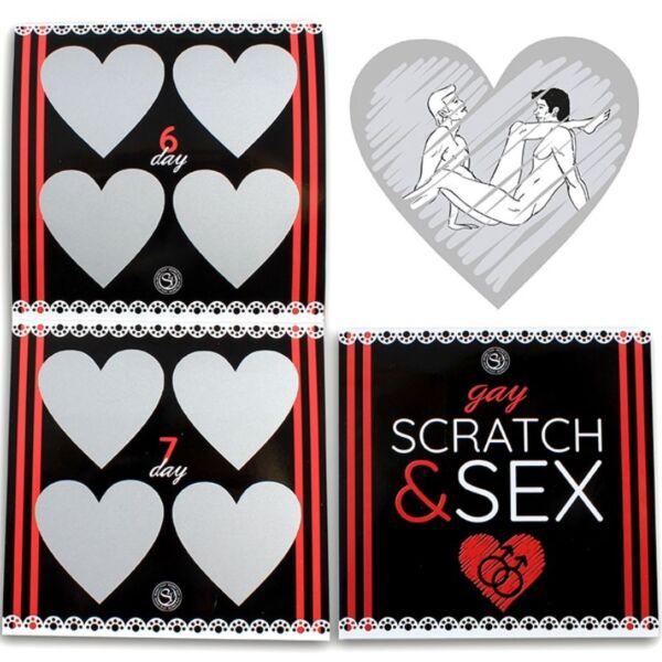 Rubbelspiel für Paare Secret Play Scratch & Sex Gay