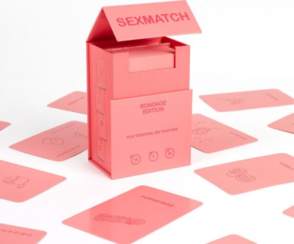 Kartenspiel Secret Play Sexmatch Bondage Edition mit Verpackung