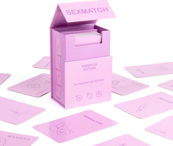 Kartenspiel für Paare Sexmatch Foreplay Edition von Secret Play mit Verpackung