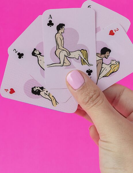 Erotisches Kartenspiel Sexitive Mini Poker XXX Edition mit Verpackung