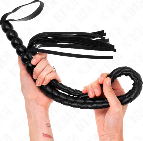 Kink Beaded Snake Whip, eine Schlangenpeitsche mit Perlen