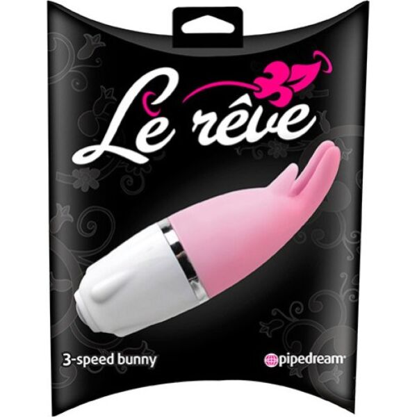 Pinker Pipedream Le Reve 3 Speed Bunny mit Klitorisstimulator in Hasenform