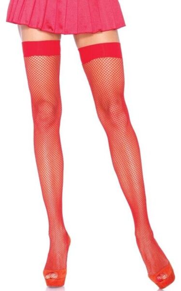Netzstrümpfe bis zum Oberschenkel Leg Avenue Nylon Fishnet Thigh Highs
