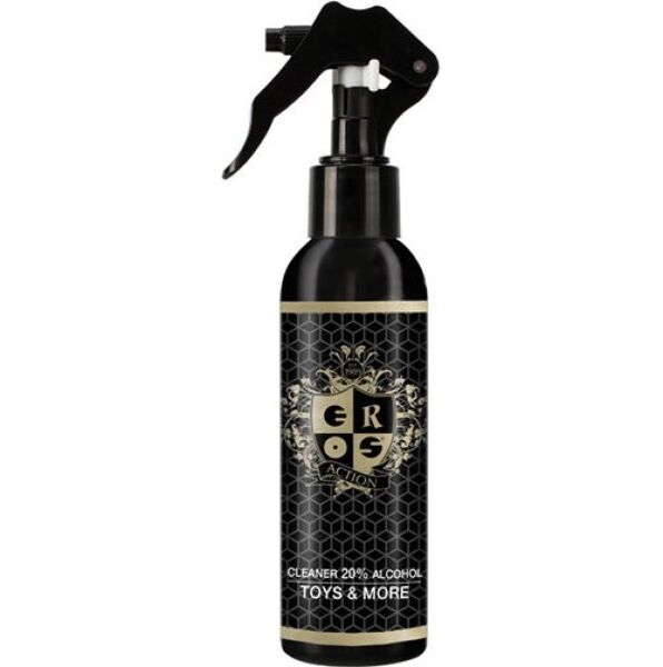 Flasche mit Sprühkopf: Eros Action Cleaner 20% Alkohol, 150 ml
