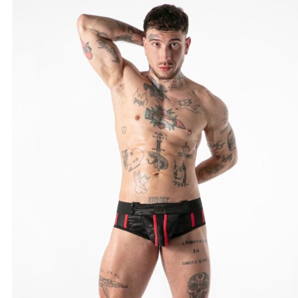 Jockstrap Locker Gear Full Military Access, vorne offen