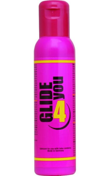 100-ml-Flasche des Gleitgels auf Silikonbasis EROS 4 YOU Glide