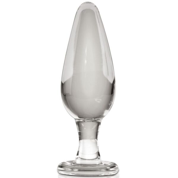 Analplug aus mundgeblasenem Glas Pipedream Icicles N. 26