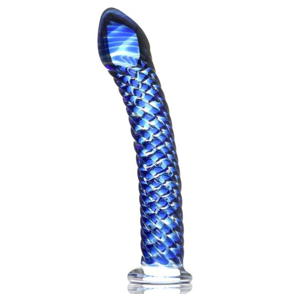 Glasdildo Pipedream Icicles N. 29 aus mundgeblasenem Glas