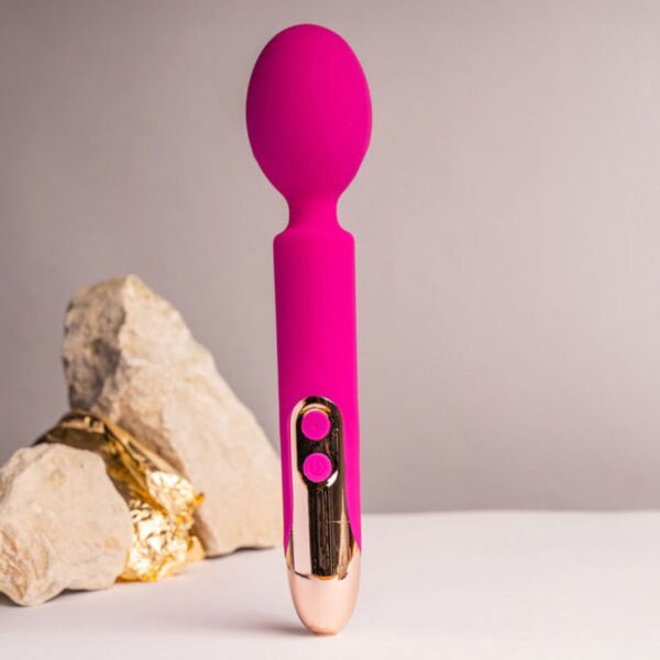 Wand-Vibrator Rocks-Off Oriel Wand mit flexiblem Silikonkopf