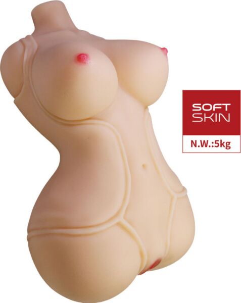 Masturbator Torso Crazy Bull Diana mit vaginaler und analer Öffnung