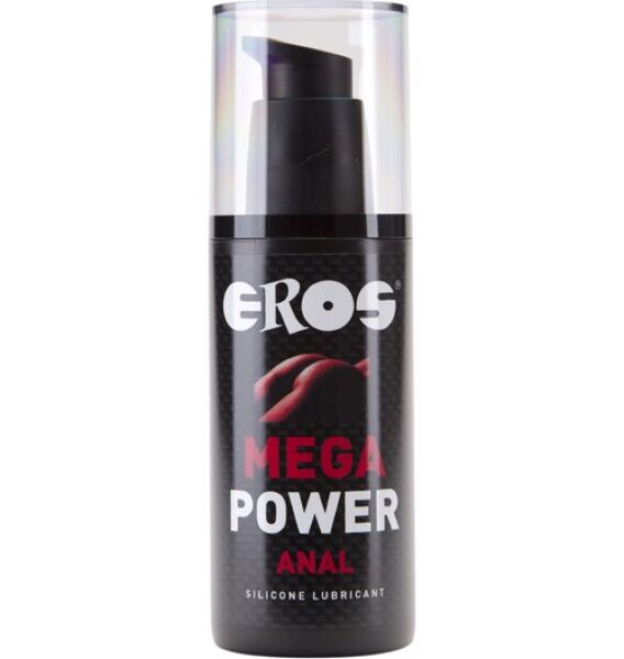 Anal-Gleitgel Eros Mega Power Anal 125 ml in der Flasche mit Pumpspender